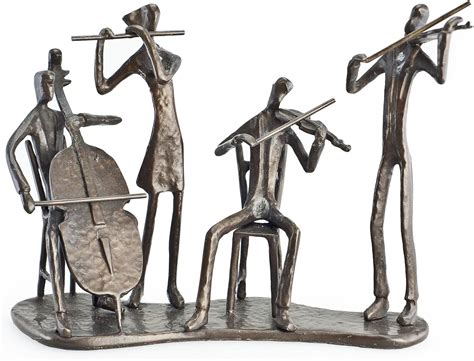 Danya B Bronze Musician Figures Sculptures Set of 7 eBay