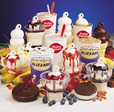 Daory queen. Dairy Queen also announced its summer menu, which includes the new Brownie Dough Blizzard (brownie dough, choco chunks, and cocoa fudge blended with soft serve) and Caramel Cannonball Blizzard (caramel coated caramel truffles, toffee pieces, and caramel topping blended with soft serve.) March 2019 – Mint Oreo* 