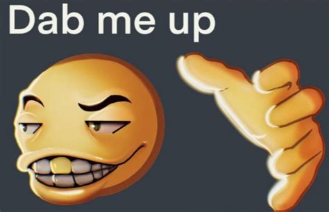 How to find and use Dab Discord Emojis. First, search our Dab emoji list and find the perfect emoji for your Discord server. Then download the image of the Dab emoji using the download button and navigate to your Discord servers settings page. Under the emoji tab you should see the option to upload an emoji, drag and drop the Dab emoji you just .... 
