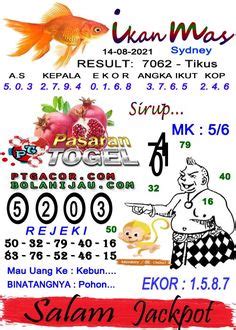 Dapat ikan mas banyak togel. Jitu sdy hari ini pasti.