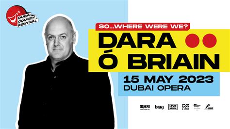 Dara Ó Briain: So, Where Were We? at Dubai Opera