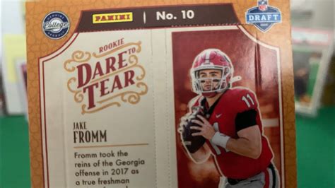 Dare to Tear!! Rip Card Opening 2020 Legacy Football Awesome Card!!!!😱 YouTube