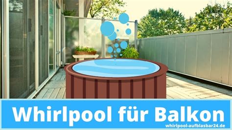 Darf ein Whirlpool auf dem Balkon oder der Dachterrasse stehen?