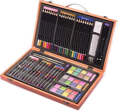 Darice 80-Piece Deluxe Art Set – Art Supplies for …