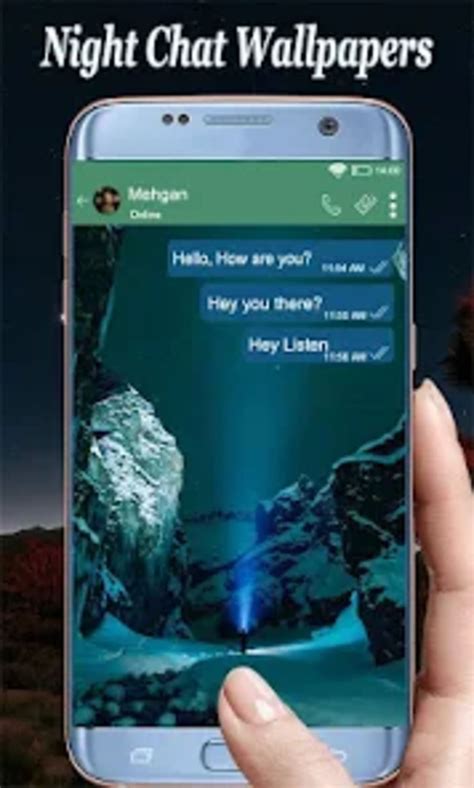 Dark Chat Screen Themes Nigh APK Download for Android 