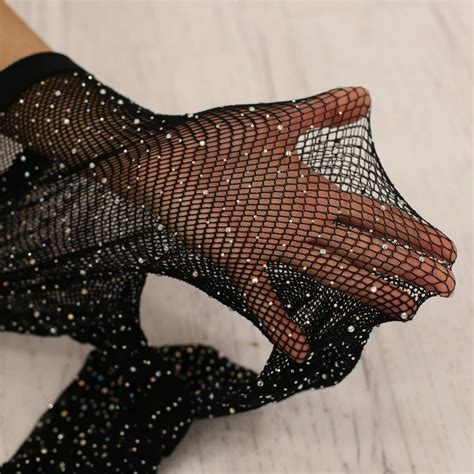 Dark Fishnet Tights - Etsy