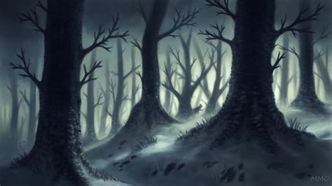 Dark Forest Drawing