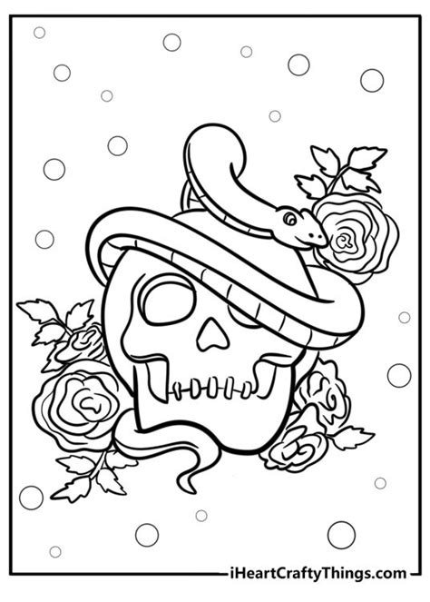 Dark Gothic Coloring Pages