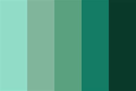 Dark Mint Color Palette