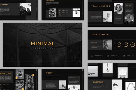 Dark PowerPoint Templates GraphicRiver