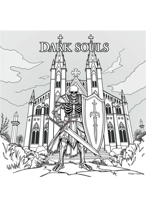 Dark Souls Coloring Book