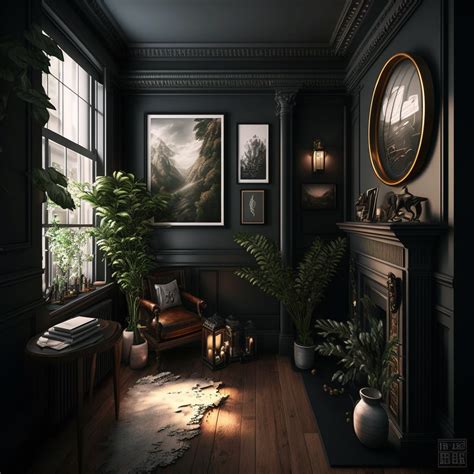 Dark academia interior design. Dark academia grew in popularity during the pandemic, when young people were romanticizing schooling while stuck at home. It has become a fashion statement and a lifestyle, with an emphasis on ... 