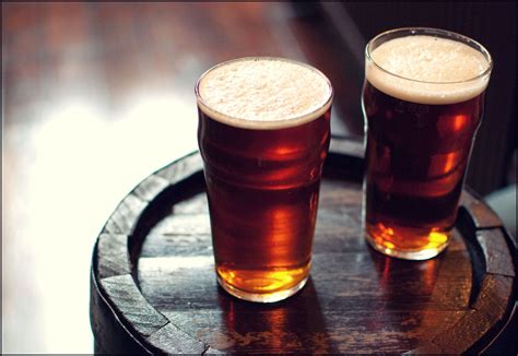 Dark beers. Beer is an acidic beverage that has an average pH of approximately 4 to 4.5. Any pH below 7 is considered to be acidic while any pH above 7 is considered to be basic or alkaline. T... 