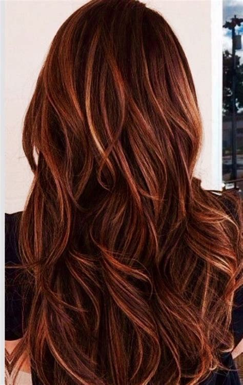 Dark brown hair with caramel highlights and red lowlights. Things To Know About Dark brown hair with caramel highlights and red lowlights. 