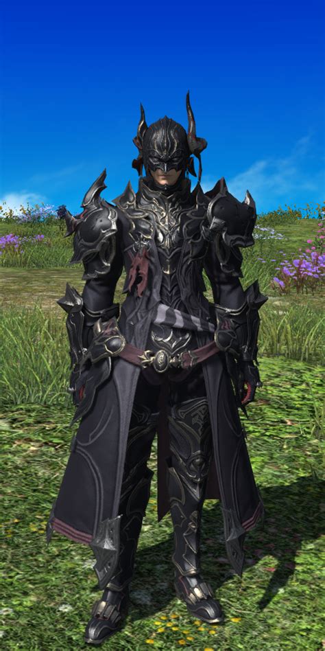 While a Dark Knight, Cecil wears sleek, dark armor that covers his entire body except for the slits of his eyes. The armor helps him hide his emotions as well. Once he becomes a Paladin, he sheds his dark armor for blue and white plate adorned with spikes on the shoulders. He’s often depicted with a long, flowing blue cape.. 