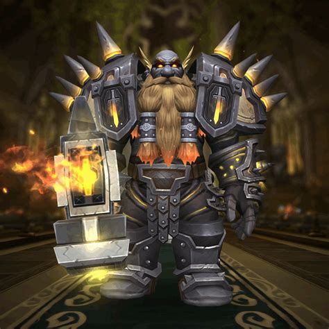 Dark iron dwarf paladin transmog. I know a lot of people meme on here "WeLl TaUrEnS aRe PaLaDiNs", but unlike Taurens, Dark Iron Dwarves, have well always been able to be paladins. Take Anvilrage Marshal for instance, been in BRD since the 1.11 and his only abilities are that of a paladin. Furher more, the Light which holy paladins use for magic, favors the devout. 