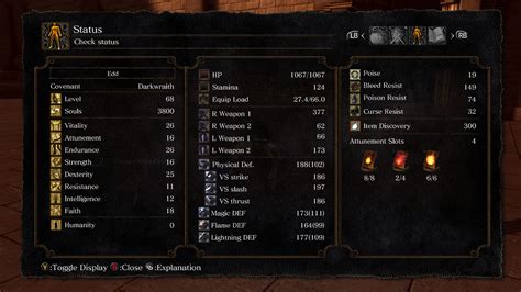 Weapon effects are applied only in active slots: lh-1 and rh-1. In the attribute input field press up or down keys on keyboard to increase or decrease the attribute value. Dark Souls 2 Character Planner includes stats, weapons attack calculator, all equipment effects and search optimal class.. 