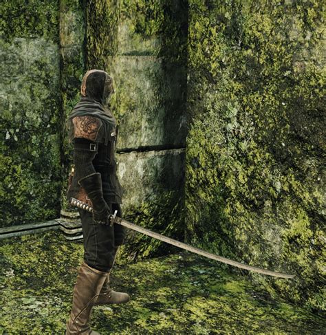 Dark souls 1 uchigatana. It is easy to get bleed resist, and bleed is the main reason to use uchigatana. Without landing bleed, the damage in general is pitiful. Having a lot of low damage hits is fine, if you can get them in. A scythe though gives you the ability to dish damage out over a larger range, even if the player uses a shield. 