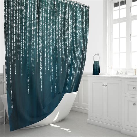 Dark teal shower curtain. Things To Know About Dark teal shower curtain. 