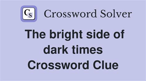 Dark time - Crossword Clue, Answer and Explanation