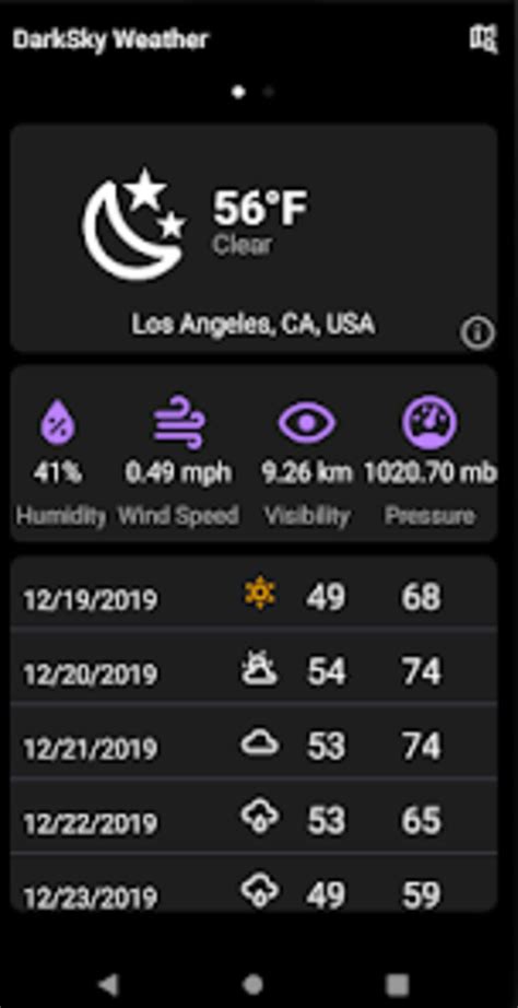 DarkSky Weather APK Download for Android 