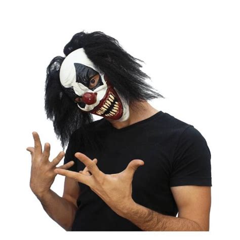 Darky the Clown Deluxe Mask with Hair