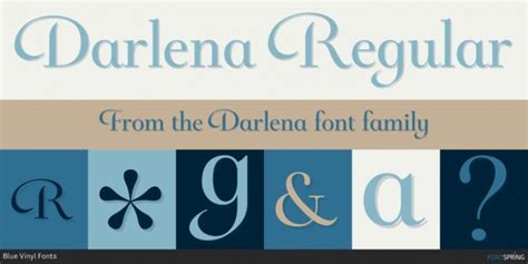 Darlena Font Webfont & Desktop MyFonts