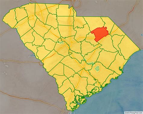 View Darlington County, SC GIS map that compiles agric