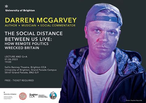 Darren McGarvey - The Social Distance Between Us — …