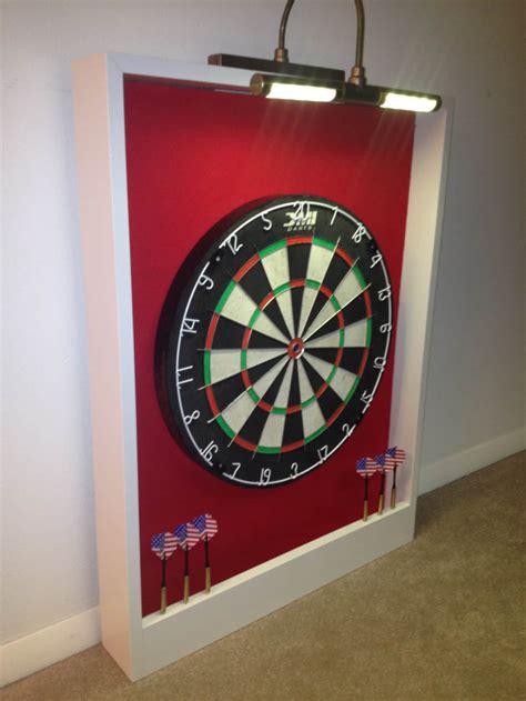 Dart Board Backboard With Light - Etsy