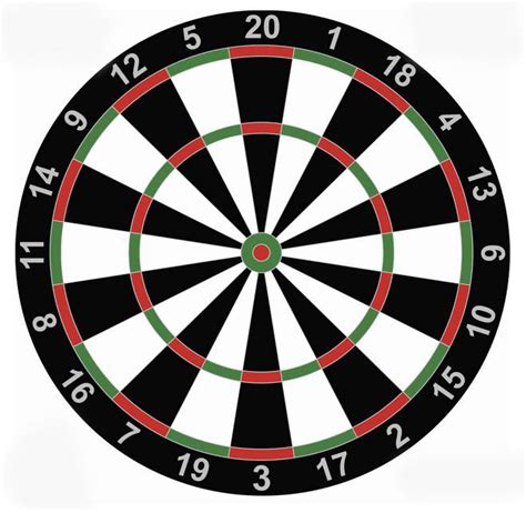 Dart Board Printable