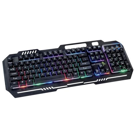 Dart Frog RGB Wired Gaming Keyboard - Black staples.ca