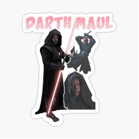 Darth Maul Stickers for Sale - redbubble.com