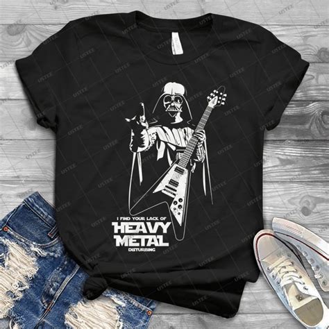 Darth Vader Heavy Metal Shirt - Etsy