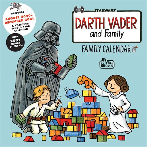 Read Online Darth Vader  Family 2021 Family Calendar By Jeffrey Brown