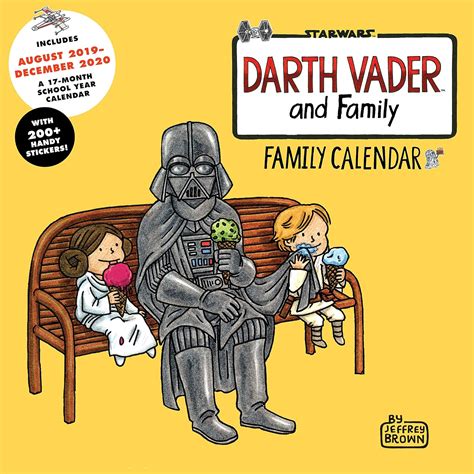 Read Online Darth Vader And Family 2020 Family Wall Calendar 2020 Family Calendar Star Wars Gifts Star Wars Calendar By Jeffrey Brown