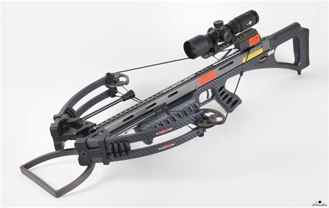 Darton - This powerhouse shoots at a true 420+ FPS using a 400-grain arrow, delivering not just ‘up to’ speeds, but reliable velocity with real-life arrows. Despite its blistering speed, it remarkably maintains a quiet operation—a feat not easily achieved. Designed with an AR platform stock, a Picatinny rail grip, and an incredibly robust ...