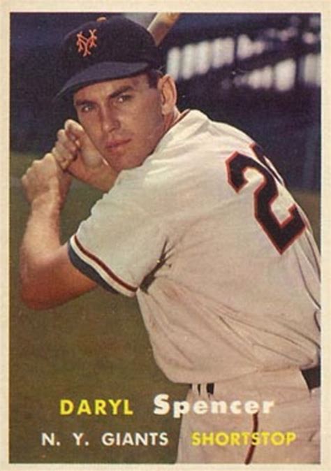 Daryl Spencer #502 Original 1963 Topps MLB Licensed …