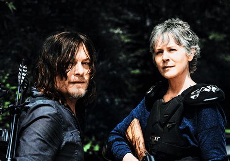 Daryl and carol. We saw intentional, suggestive beats like Daryl massaging Carol’s shoulder on top of the bus, Carol openly flirting as she tried to reclaim her sexuality after Ed, Daryl’s jealousy of “the king,” the visual and emotional parallels between Carol and Leah, Carol’s dream of being married to Daryl, and I could go on. 