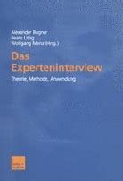 Das Experteninterview SpringerLink