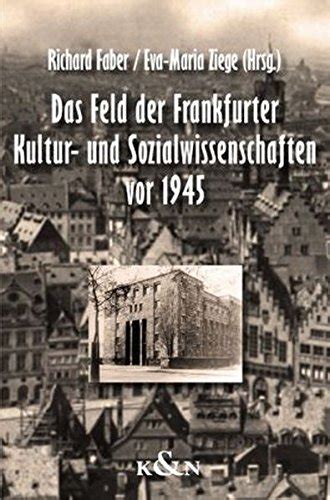 Das feld der frankfurter kultur  und sozialwissenschaften vor 1945. - Overcoming paranoid and suspicious thoughts a self help guide using.
