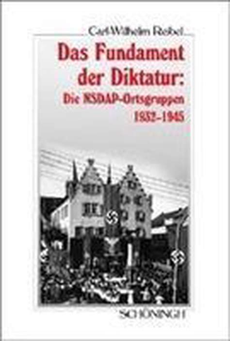 Das fundament der diktatur: die nsdap ortsgruppen 1932   1945. - How to push start a manual transmission car.