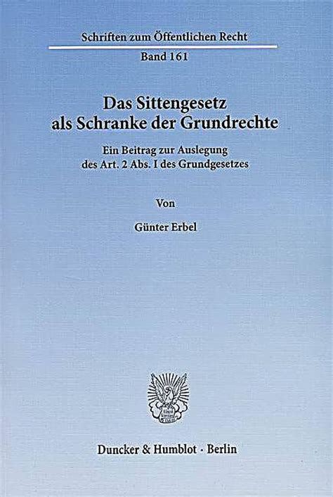 Das sittengesetz als schranke der grundrechte. - Solution manual for matlab 4th edition.