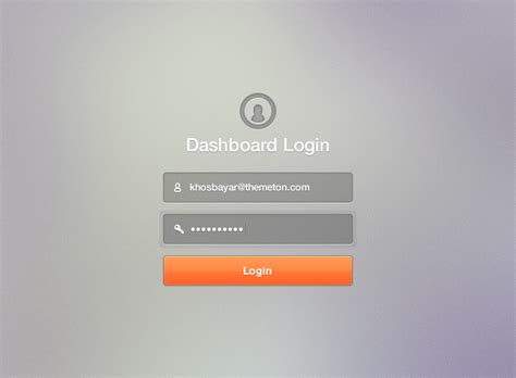Dashboard Login Fribly