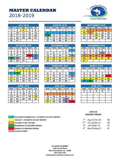 Dashing Calendar School West Palm Beach in 2021 School calendar