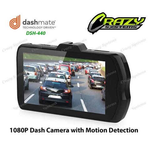 Dashmate DSH-440 1080P Dash Cam With Park Mode