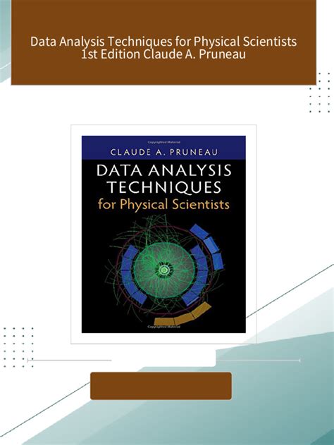 Data Analysis Techniques For Physical Scientists