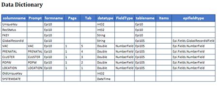Data Dictionary Excel Template Flyer Template