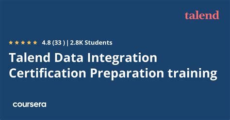 Data Integration Certification