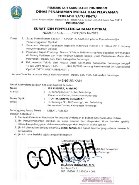 Data Izin Penanaman Modal